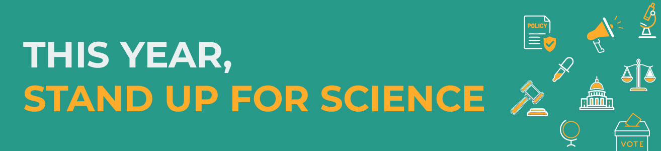 This year, stand up for science